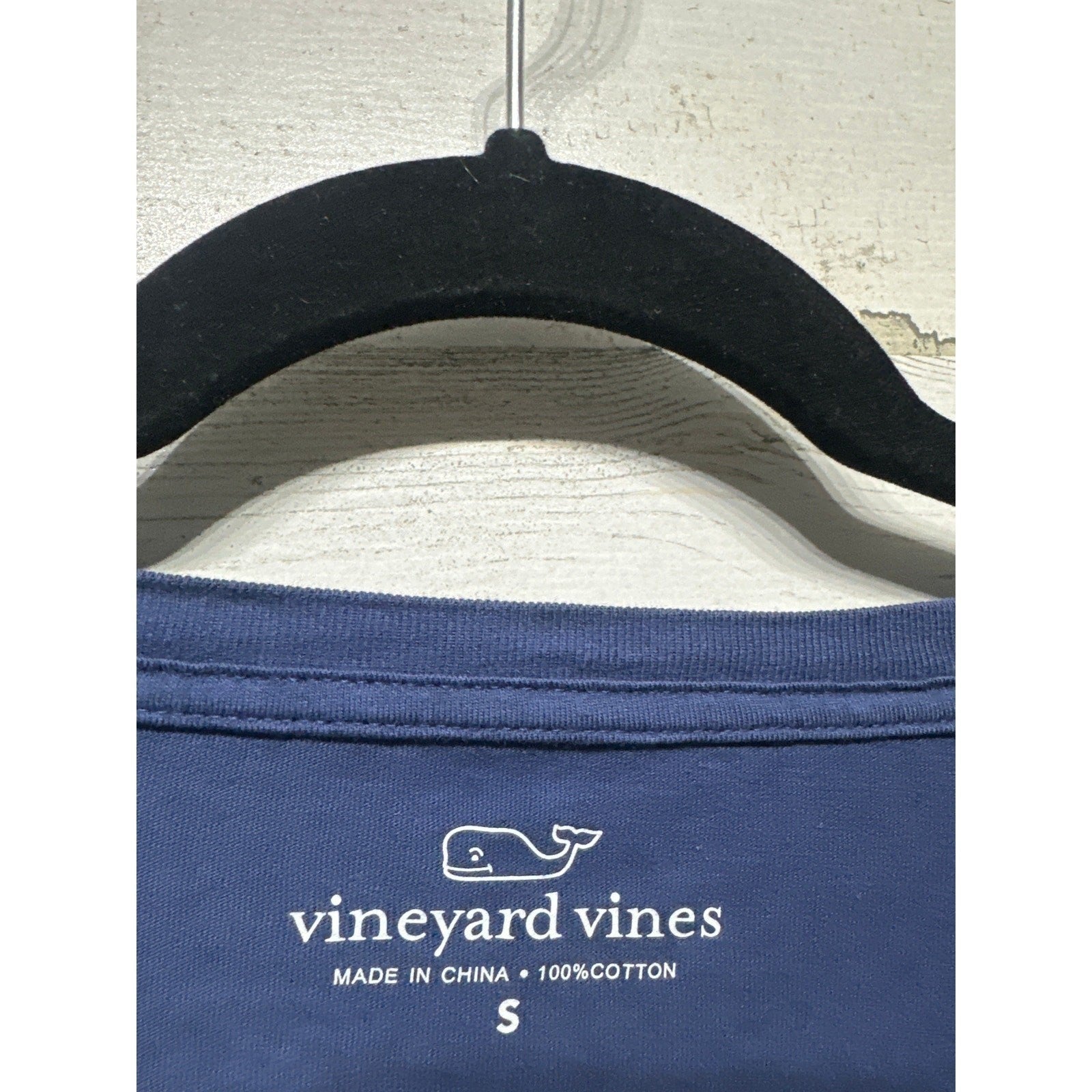 Vineyard Vines Long Sleeve T-Shirt Mens Small Blue Grey Pocket Tee 2-Pack EUC5