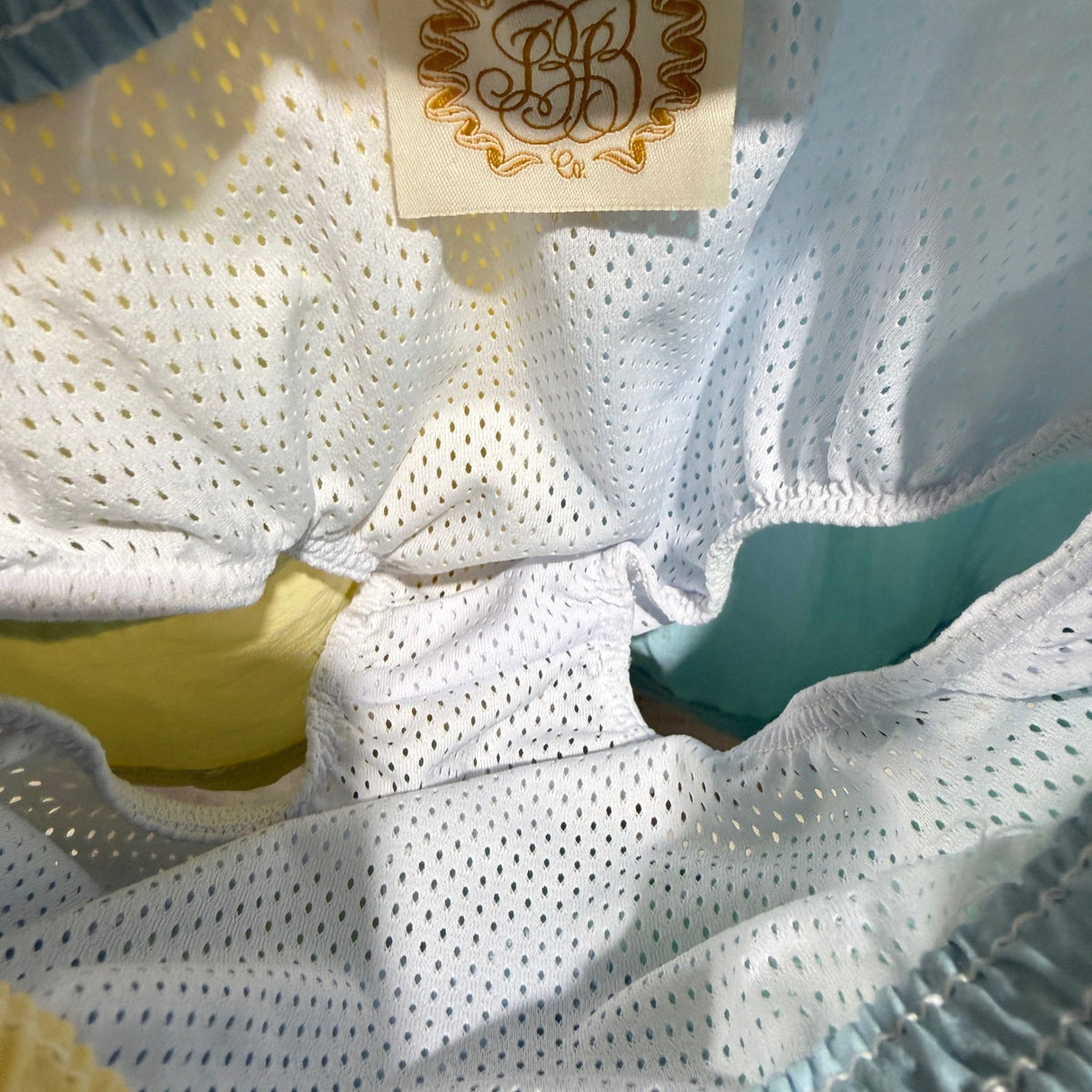 The Beaufort Bonnet Company Swim Trunks Boys 3T Colorblock Preppy EUC3