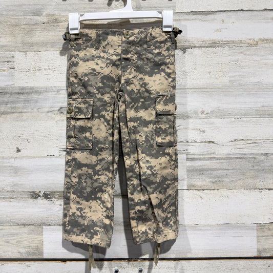 Rothco BDU Pants Boys XS Digital Camo Cotton Military Tactical Cargo Pants EUC0