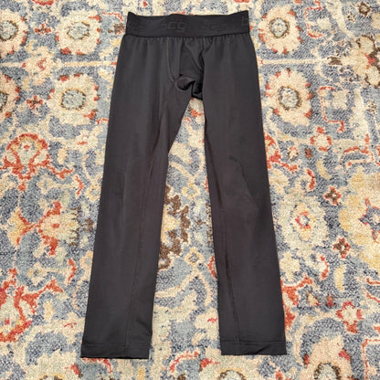 BCG Compression Leggings Boys Size S 8 Black Performance Base Layer Athletic EUC0