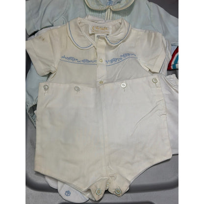 Vintage Baby Boy Bundle Carriage Boutique Feltman Bros Osh Kosh Smock 17pc17