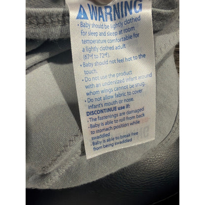 SwaddleMe Original Swaddle Kids Small Medium Gray 7-14lbs Sleep Sack EUC6