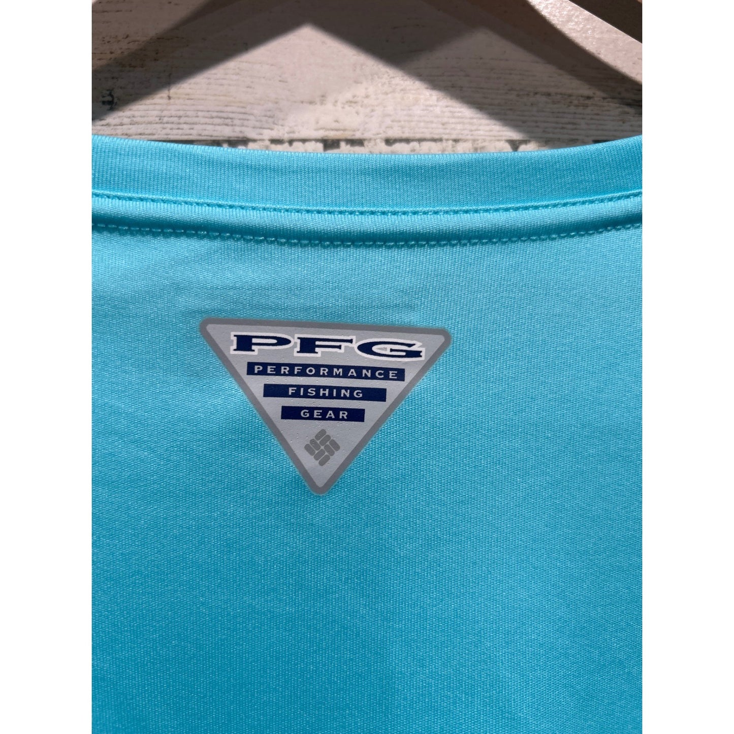 Columbia PFG Terminal Tackle Shirt Men XXL Blue Long Sleeve Fishing Gorpcore EUC4
