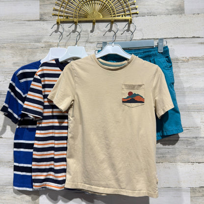Boys Medium 7-8 Play Bundle T-Shirts Shorts Lot Boys Flawed*0