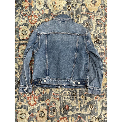 Gap Denim Jacket Girls L 10 Blue Medium Wash Classic Trucker EUC3