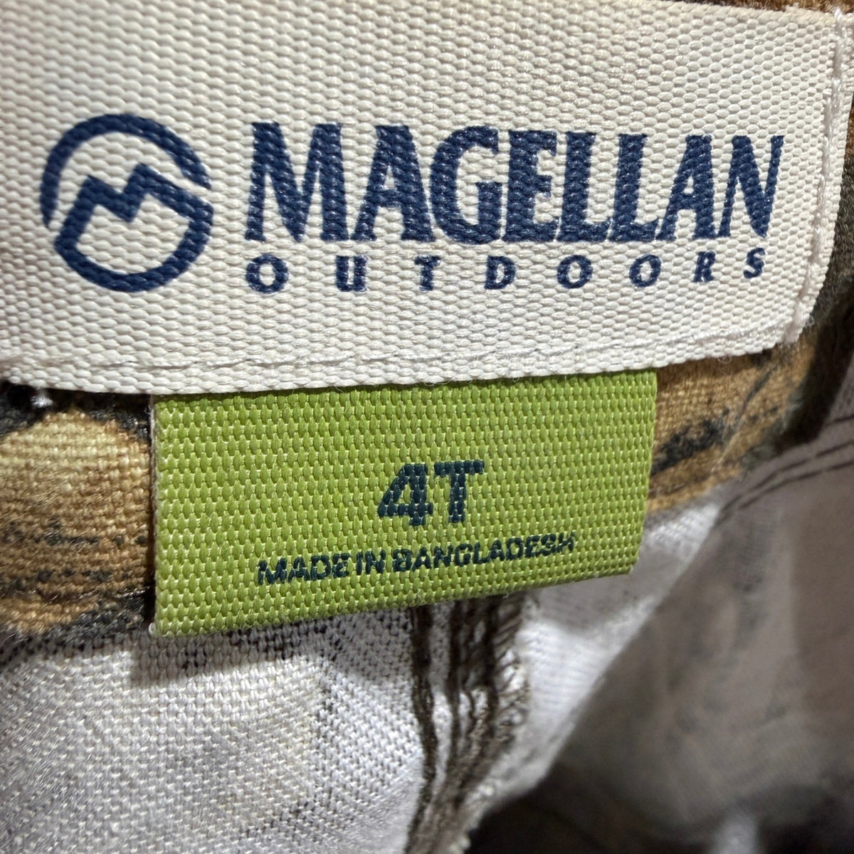 Magellan Overalls Boys 4T Camo Realtree Edge Utility Outdoors EUC5
