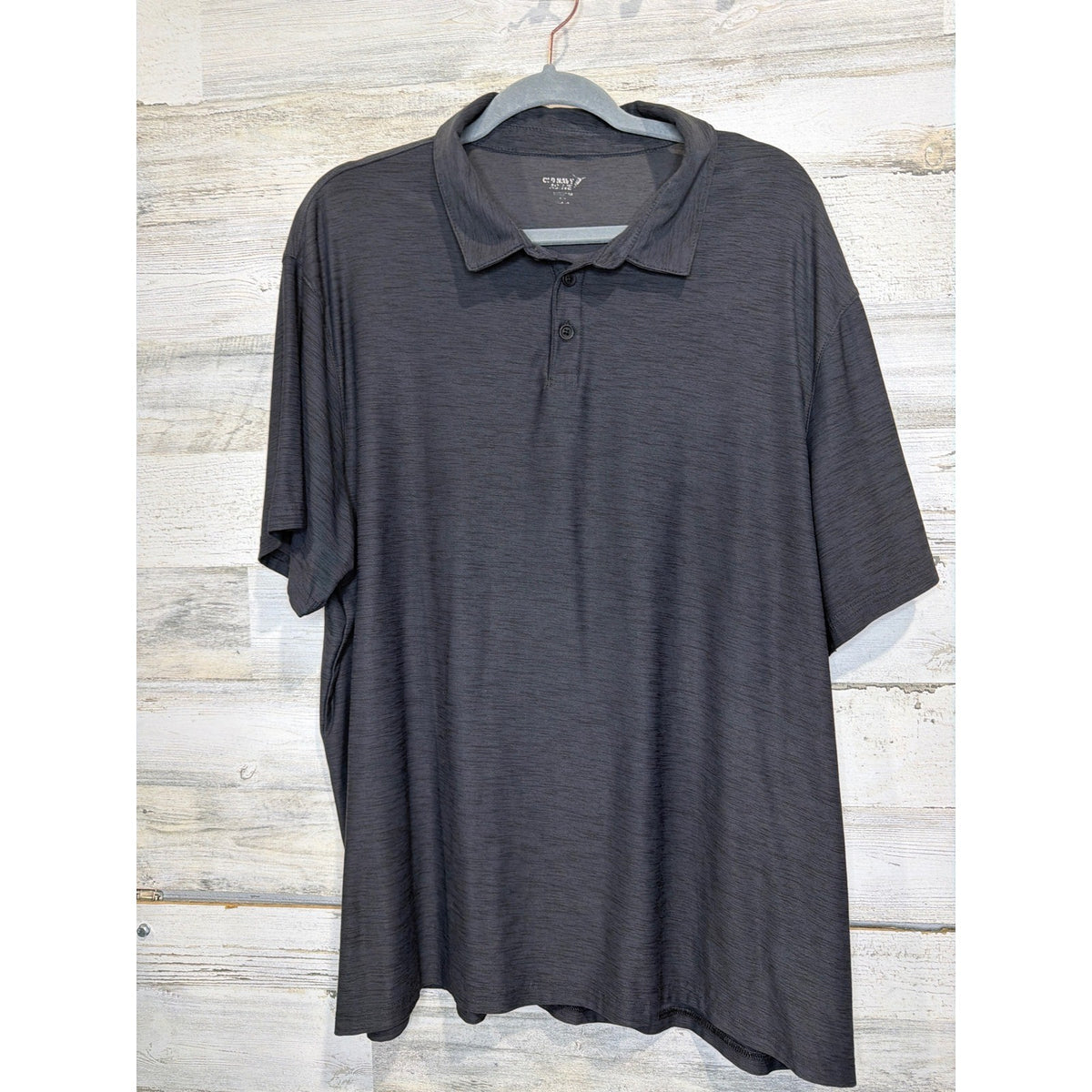 All in Motion Old Navy Polo Shirt Bundle Men XXL Gray Black Striped Active5