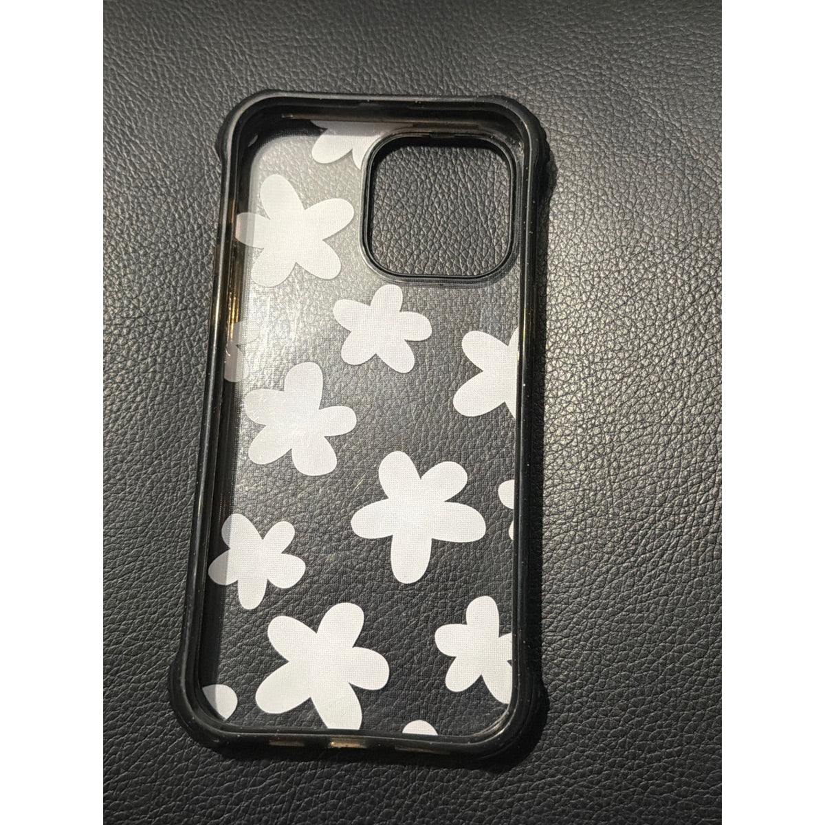 Casetify iPhone 14 Pro Max Case Women Pink Glitter Floral Daisy Coquette EUC1