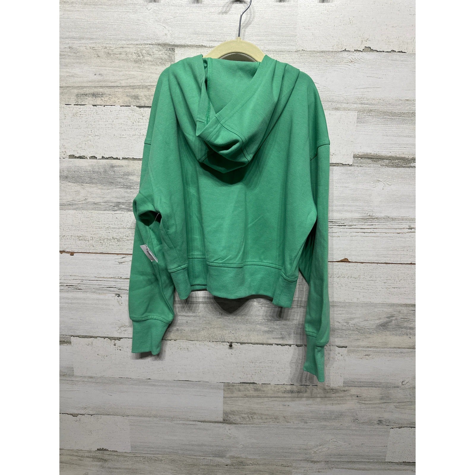 Old Navy Hoodie Jacket Girls 8 Medium Green Dynamic Fleece NWT2