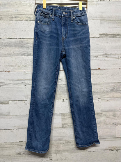 Old Navy Bootcut Jeans Boys 12 Slim Blue Built-In Flex EUC0