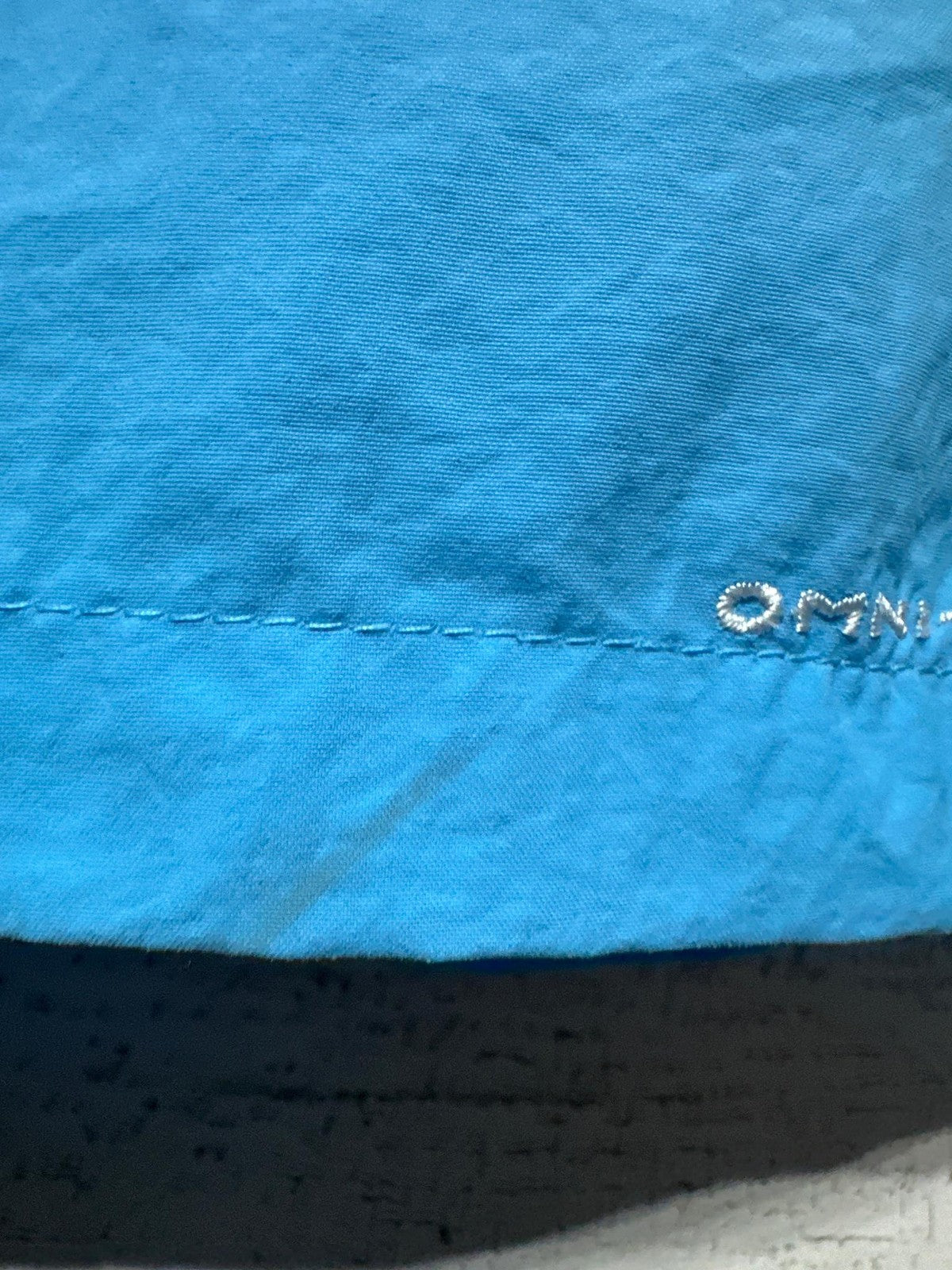 Columbia Swim Trunks Boys 14/16 Blue Omni-Shade PFG Mesh Lined *Flawed1
