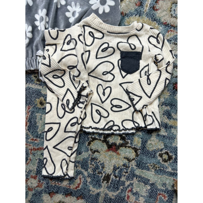 Kate Quinn Jessica Simpson Girls 6-9M All Over Print Bundle1
