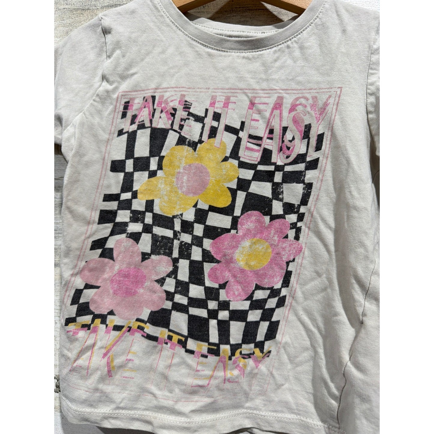 Cotton On Kids Pippa & Julie Crewcuts Bundle Girls 4 Gold Black Checkered EUC4