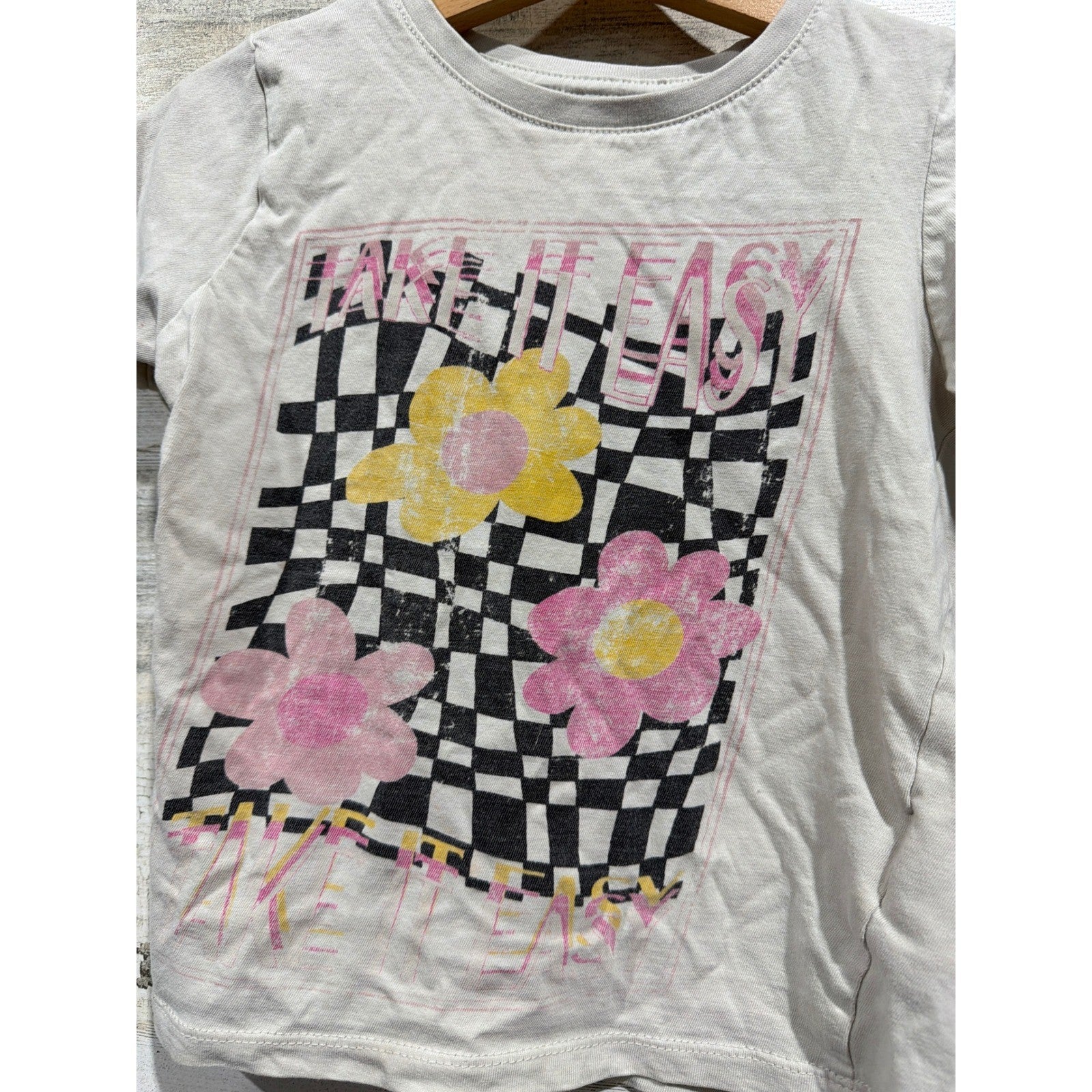 Cotton On Kids Pippa & Julie Crewcuts Bundle Girls 4 Gold Black Checkered EUC4