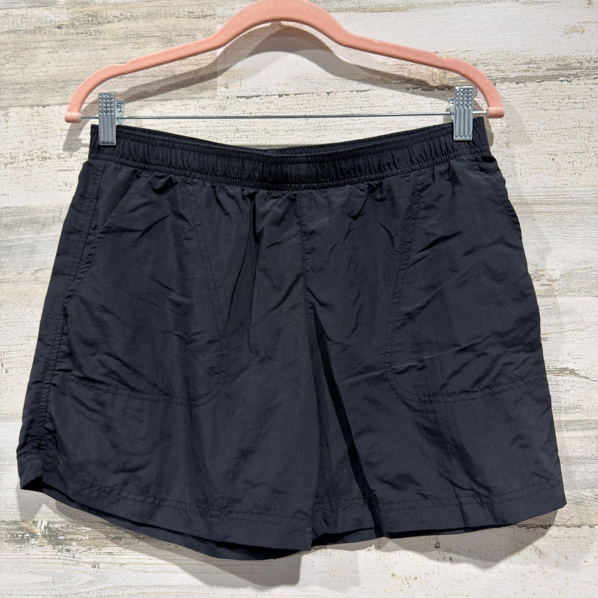 Columbia Hiking Shorts Women S Black Nylon Outdoor EUC0