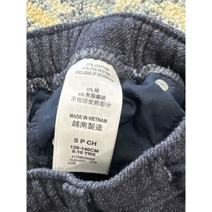 Levi Knit Joggers Boys Size Small 8-10 Navy Blue Heathered EUC3