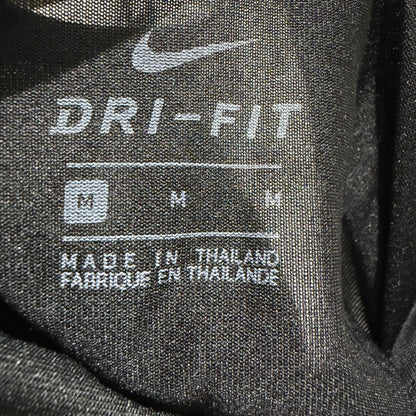 Nike Dry Just Do It Strappy Tank Top Women Medium Black Polyester Activewear NWT9