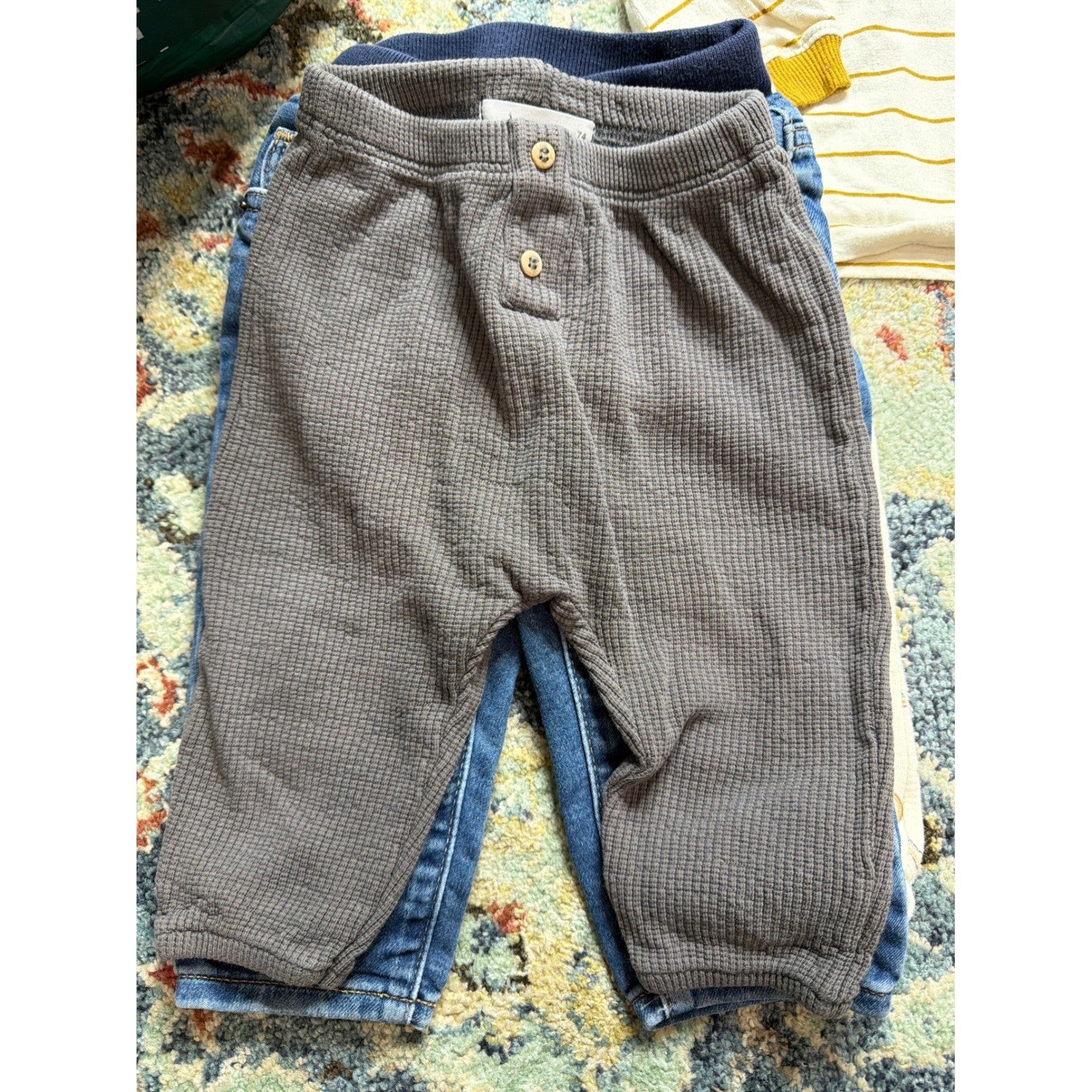 Rylee + Cru Zara Old Navy Boys 6-12M Multicolor 9pc Bundle Earthy Boho3