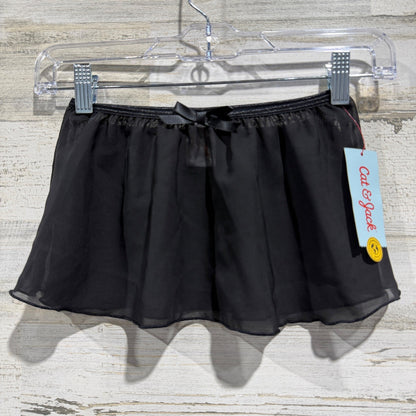 Cat & Jack Ballet Skirt Girls XS 4/5 Black Dancewear NWT0