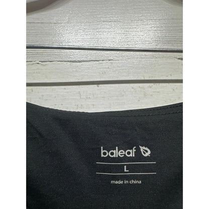 Baleaf Athletic Skirt Women Large Black Active Tennis Golf EUC2