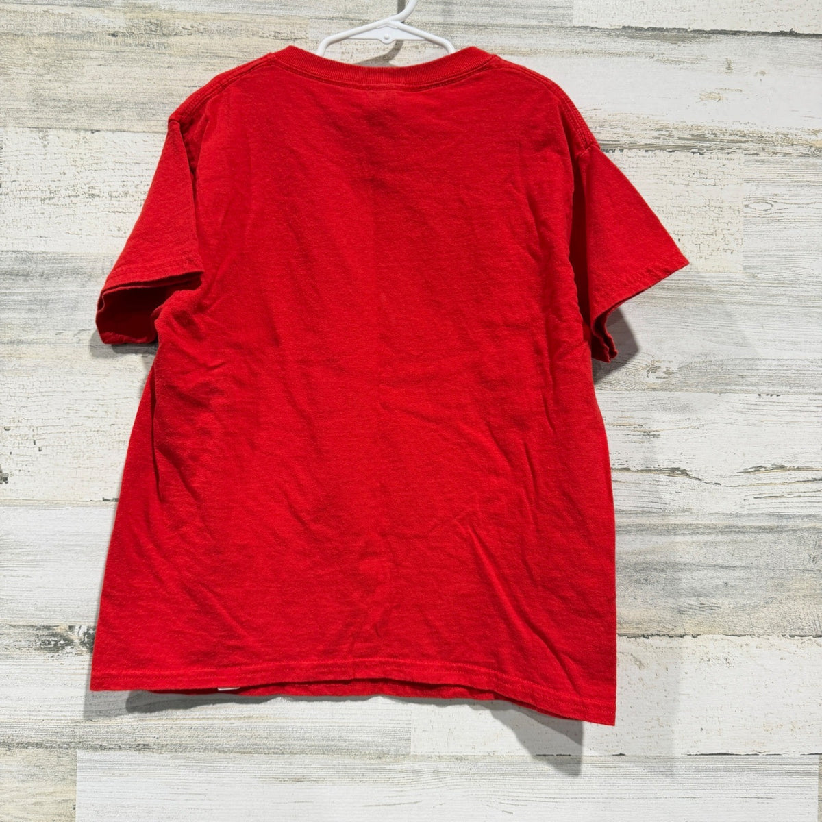 Gildan Graphic Tee Kids Small Red Razzle Dazzle Era Disco Retro EUC3
