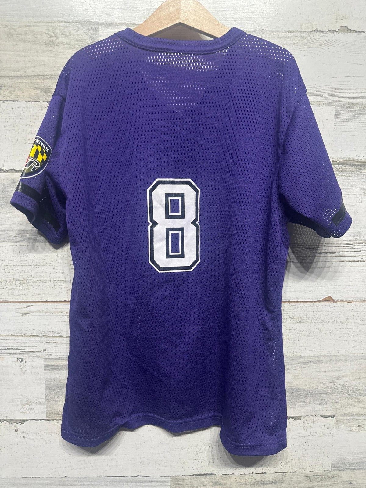 Baltimore Ravens Jersey Fits Like Boys Large GUC2