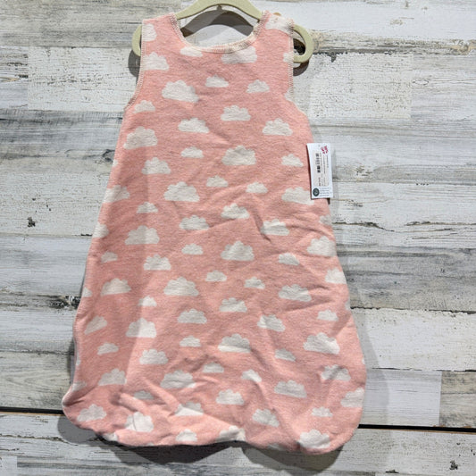 David Fussenegger Sleep Sack Girls 0-12M Pink Cloud Flannel Sleepy NWT0