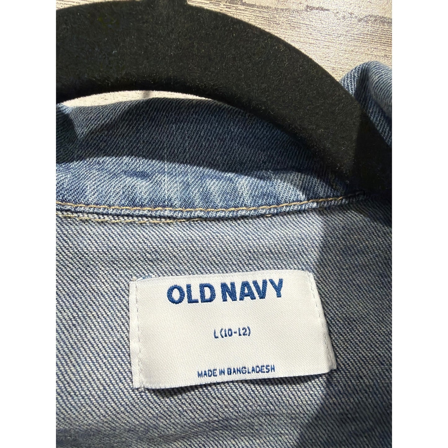 Art Class Little Co Old Navy Bundle Girls 10/12 Gray Blue Floral Denim EUC2
