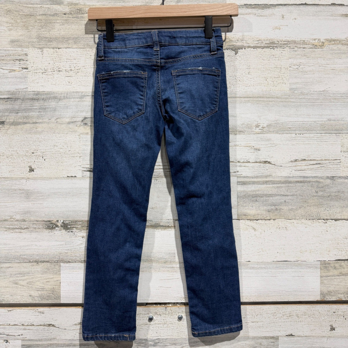 Hippie Girl Girl Friend Jeans Girls 7 Blue Distressed Denim Modern3