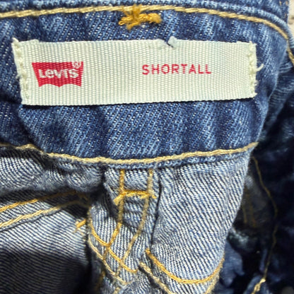 Levi's Shortall Denim Overalls Girls 6 Blue 100% Cotton Classic6