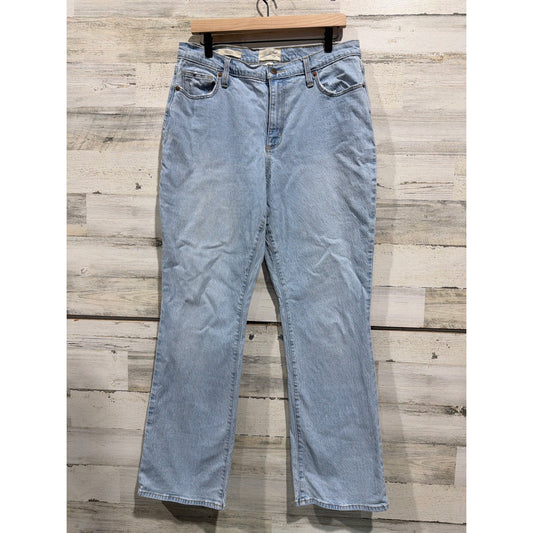 Universal Thread Bootcut Jeans Women 12/31 Light Blue Vintage Style EUC0