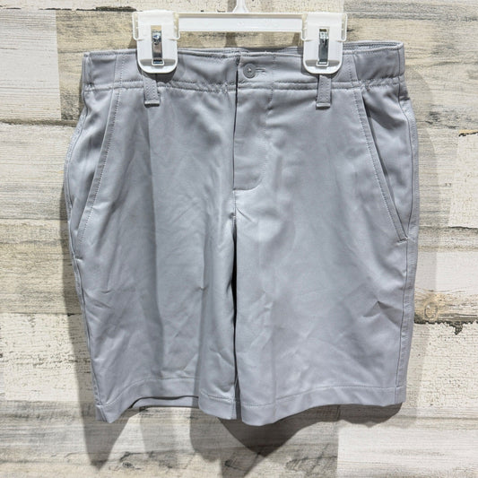 Under Armour Golf Shorts Boys Small Gray Performance Golfcore *Flawed0
