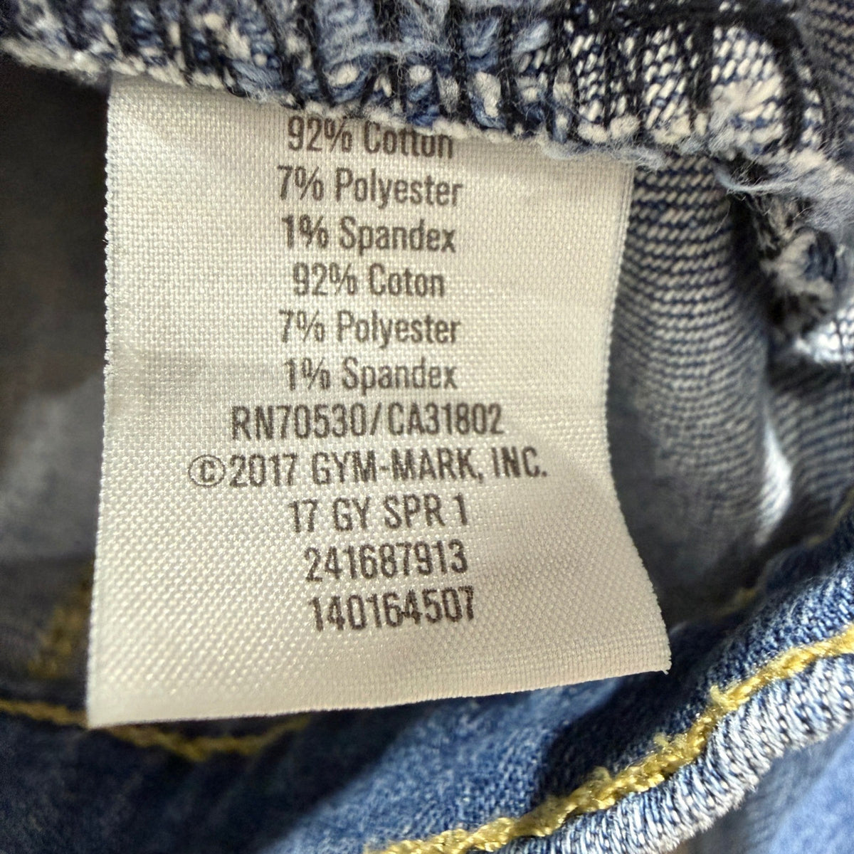 Gymboree Denim Jacket Girls Size 5-6 Blue Stretch Trucker Classic EUC4