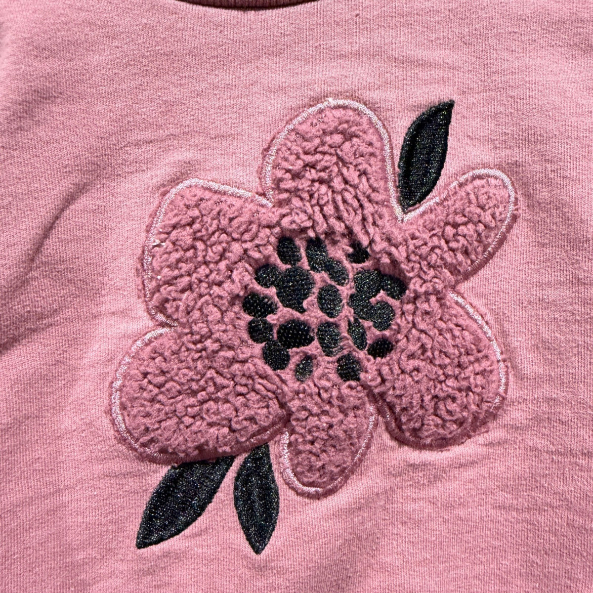 PL Baby Graphic Sweatshirt Set Girls 24M Purple Pink Cotton Blend Casual EUC4