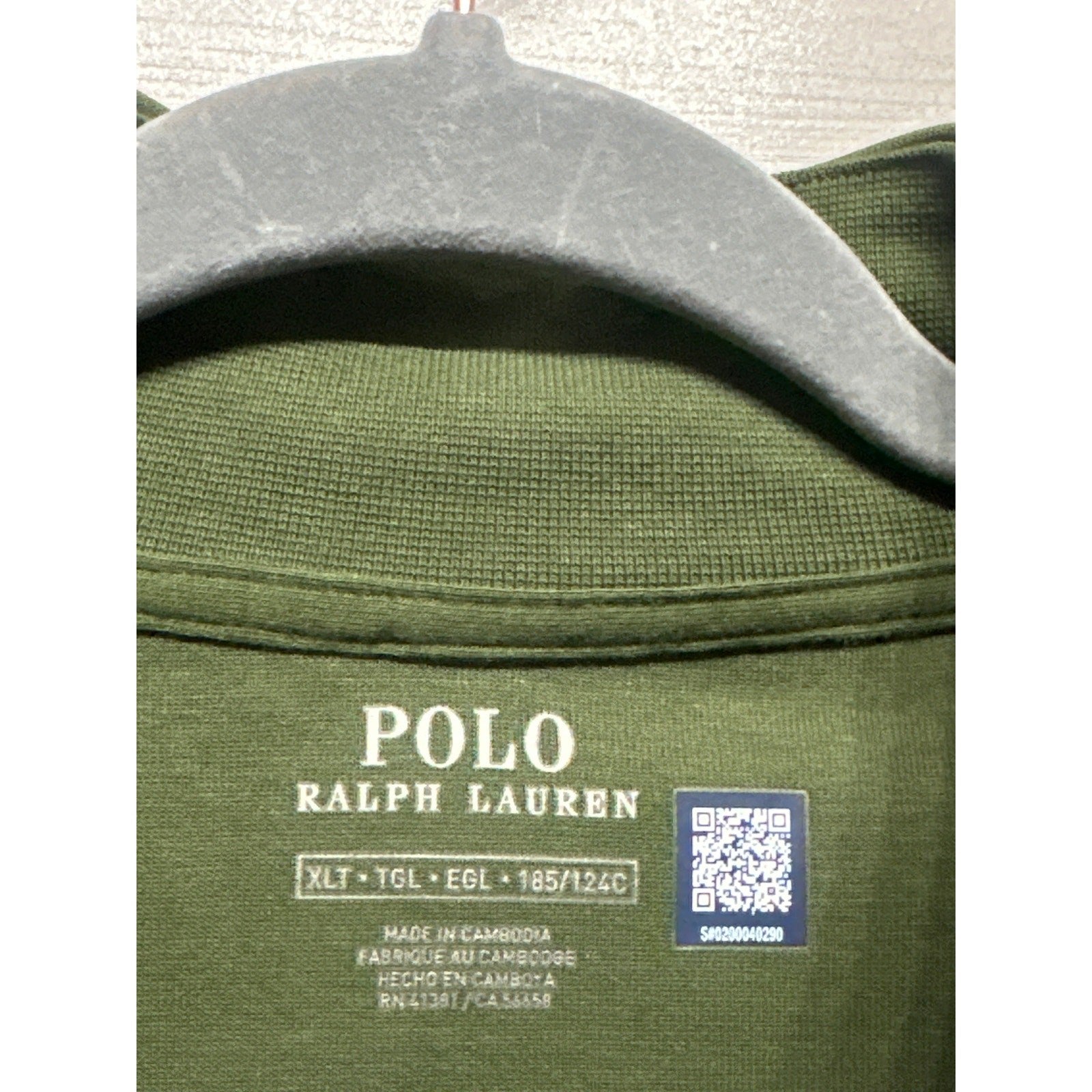 Polo Ralph Lauren Sweatshirt Mens XLT Green Snap Mock Neck NWT3