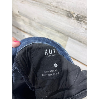 Kut from the Kloth Bootcut Jeans Women 6 Blue Stretch Denim Classic6