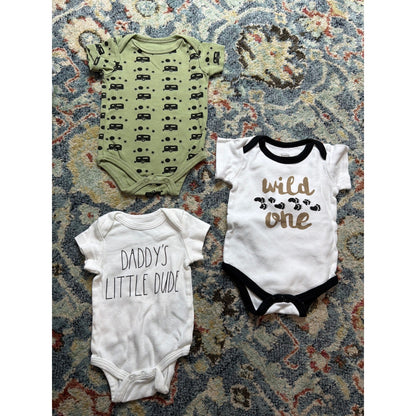 Rae Dunn Baby Gap Boys 0-3M Green Brown Camo Camping 12pc Bundle Gorpcore GUC4