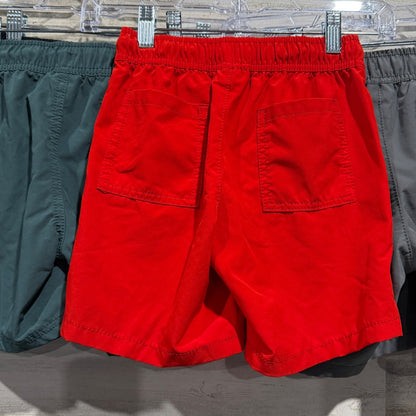 Cat & Jack Pull-On Adventure Shorts Boys 6/7 Small 5-Pack Solid Outdoor EUC8