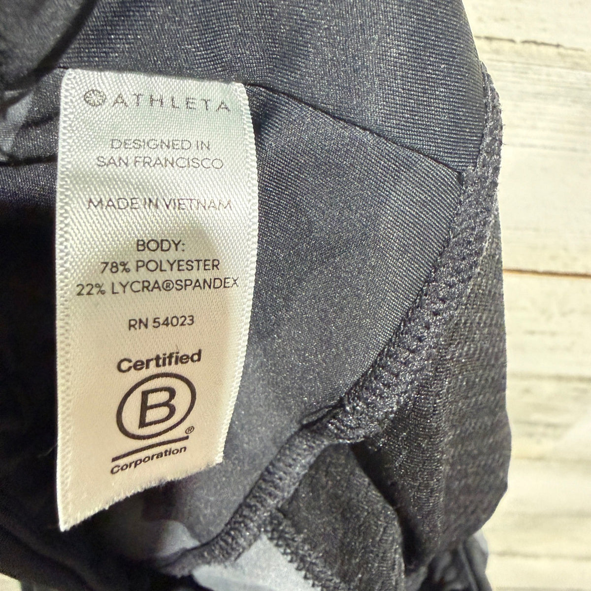 Athleta Camo Active Leggings Womens L Black Grey Camouflage GUC*8