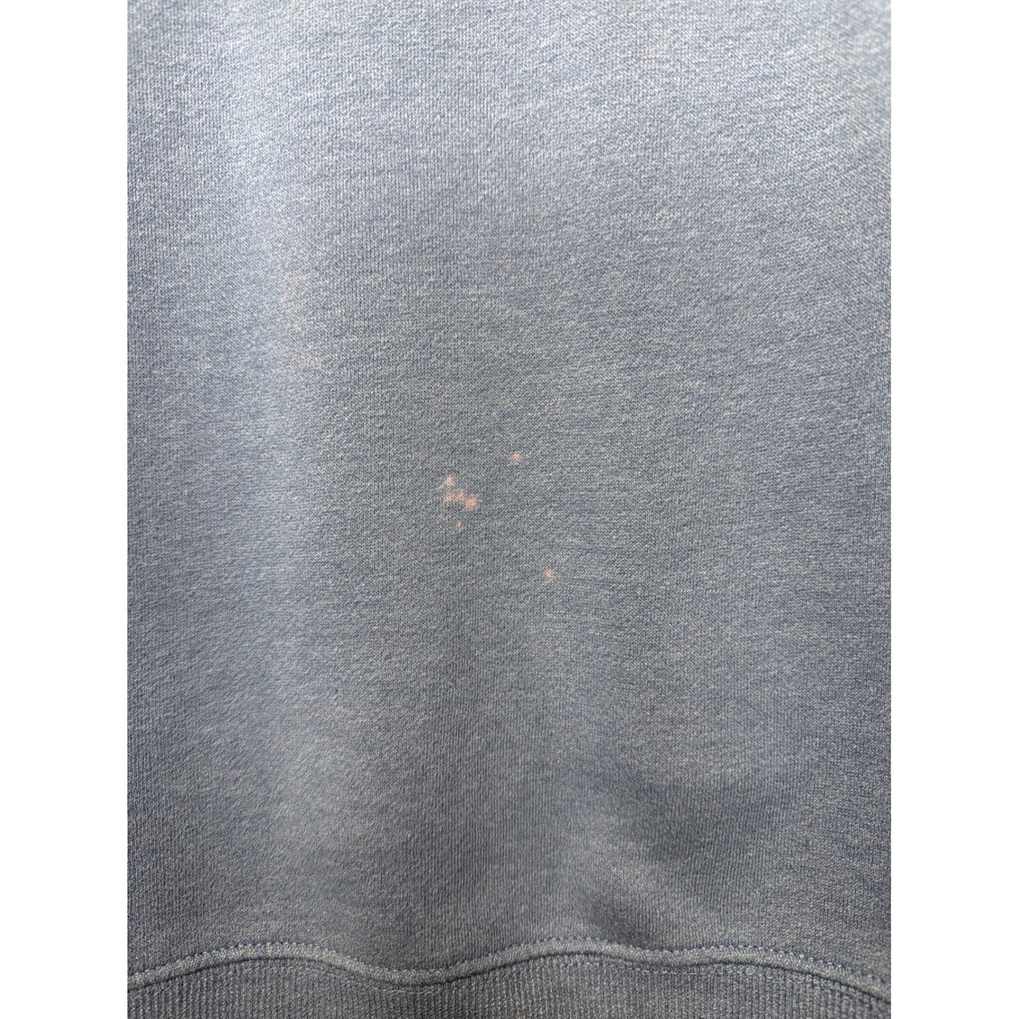 Burlebo Sweatshirt Women Large Blue Distressed Texas TX Graphic Flawed*4