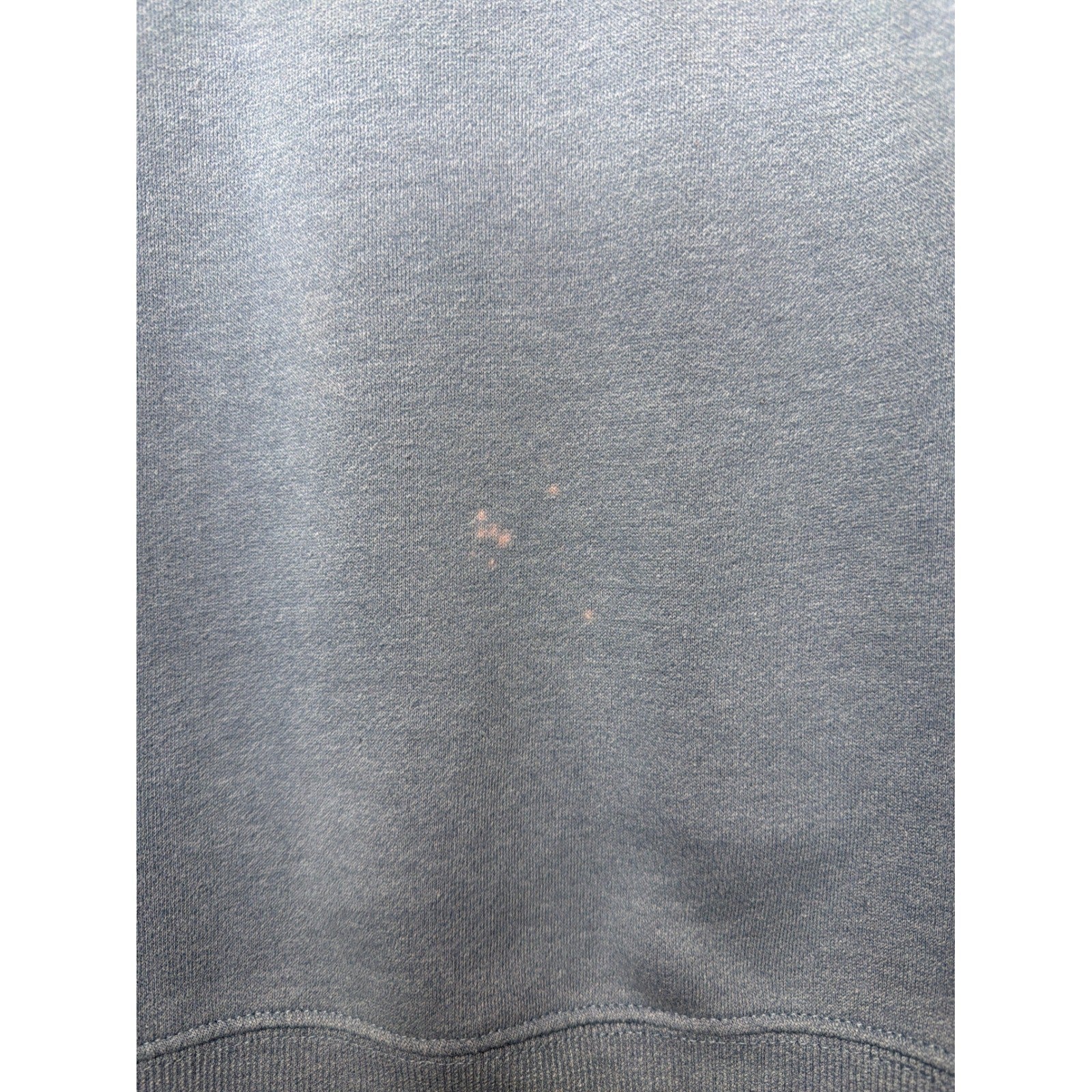 Burlebo Sweatshirt Women Large Blue Distressed Texas TX Graphic Flawed*4