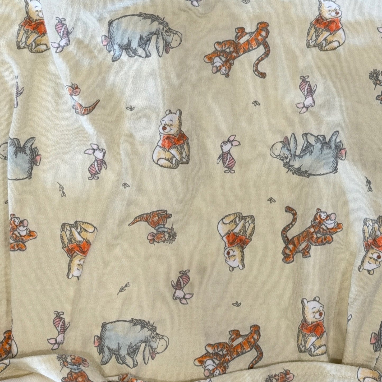 HALO SleepSack Swaddle Unisex Small Cream Winnie the Pooh Disney Cotton EUC3