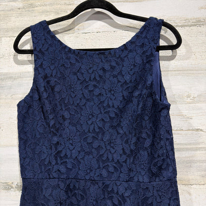 Speechless Floral Lace Dress Women XXL Navy Blue Homecoming Spandex Modern EUC1