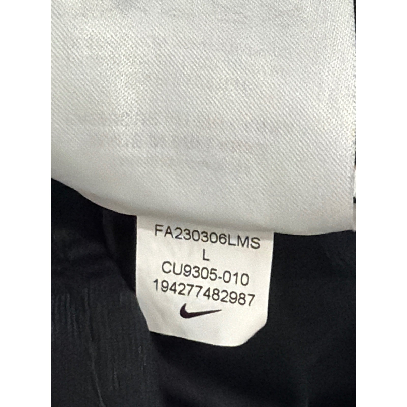 Nike Dri-FIT Pants Boys Large Black Tapered Athletic Track6