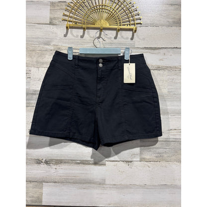 Universal Thread Jean Shorts Womens 12 Black High Rise Utility Gorpcore NWT0