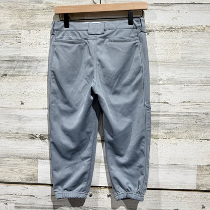 Under Armour Baseball Pants Kids Youth Large Gray Loose Fit HeatGear3