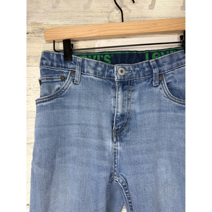 Levi's 511 Jeans Boys 18 Regular 29x31 Blue Adjustable Waist Denim EUC1