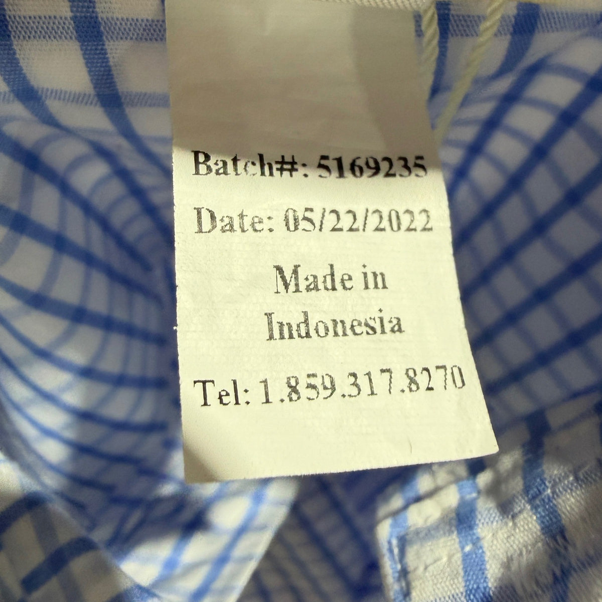 The Beaufort Bonnet Company Button Down Shirt Boys 2T Blue Gingham Cotton EUC4