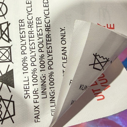 Nicole Miller Mermaid Tail Blanket Kids Shiny Pink Blue Sequin Plush Cozy EUC8