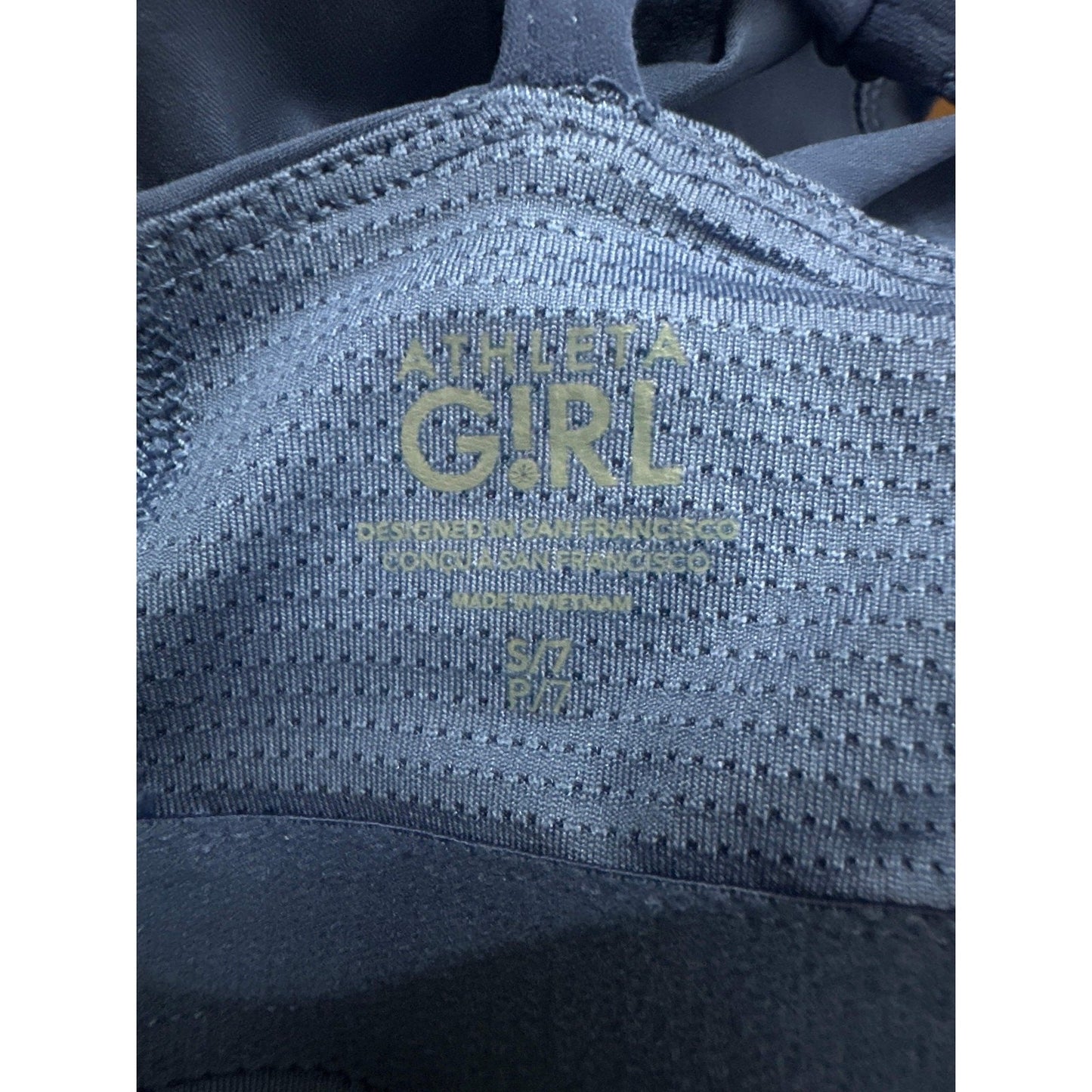 Athleta Doing The Most Dress Girls Size 7 Navy Blue Activewear NWT5